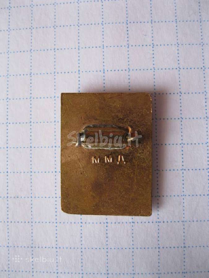 CCCP zenkliukas .sunkaus metalo.zr. foto.1 - nuotraukos Nr. 2