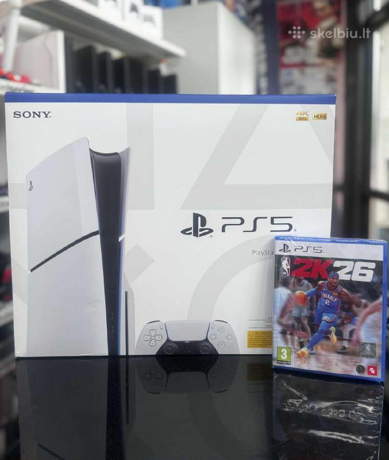 Sony Playstation 5 slim Disc + Nba 2k26