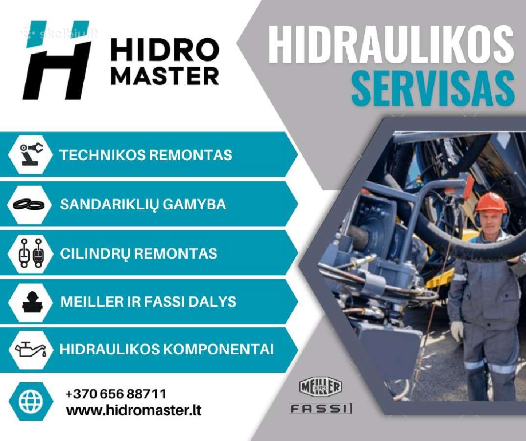 Meiller Kipper - Hidromaster UAB- dalys, servisas - nuotraukos Nr. 5