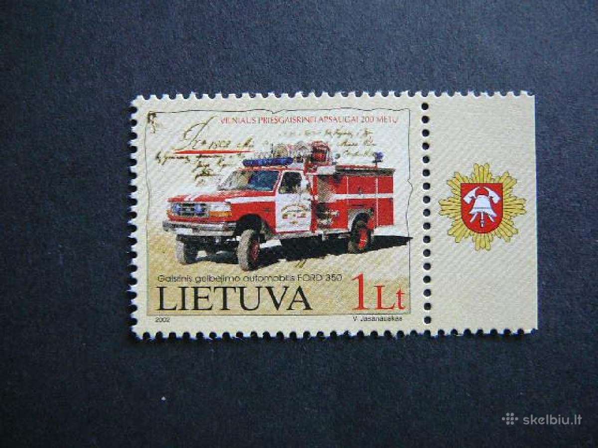 Lietuva 2002 Gaisrines svarus lit793s4