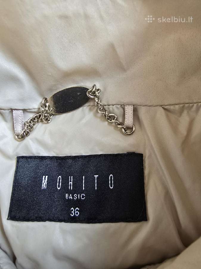Mohito smėlio spalvos paltukas - nuotraukos Nr. 4
