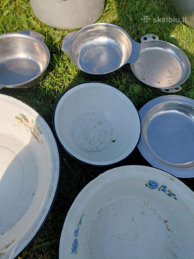 Aliumininiai,špižiniai,senoviniai metaliniai ir em - nuotraukos Nr. 5