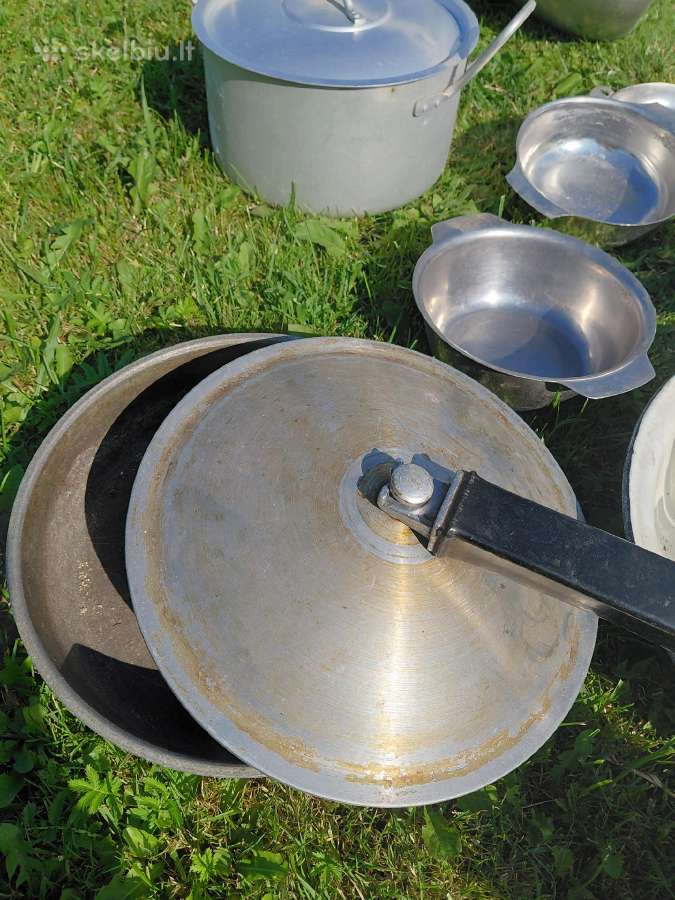 Aliumininiai,špižiniai,senoviniai metaliniai ir em - nuotraukos Nr. 6