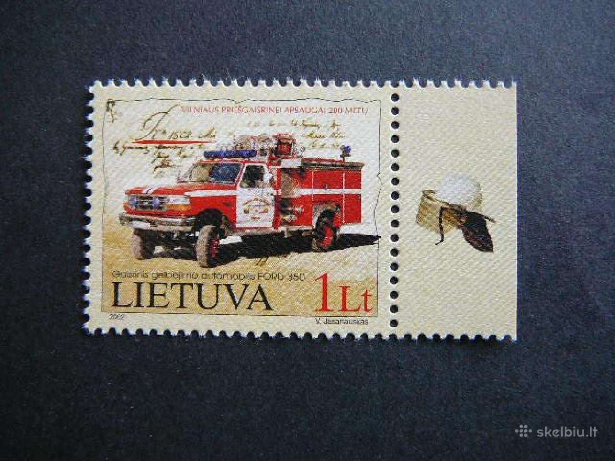 Lietuva 2002 Gaisrines svarus lit793s5