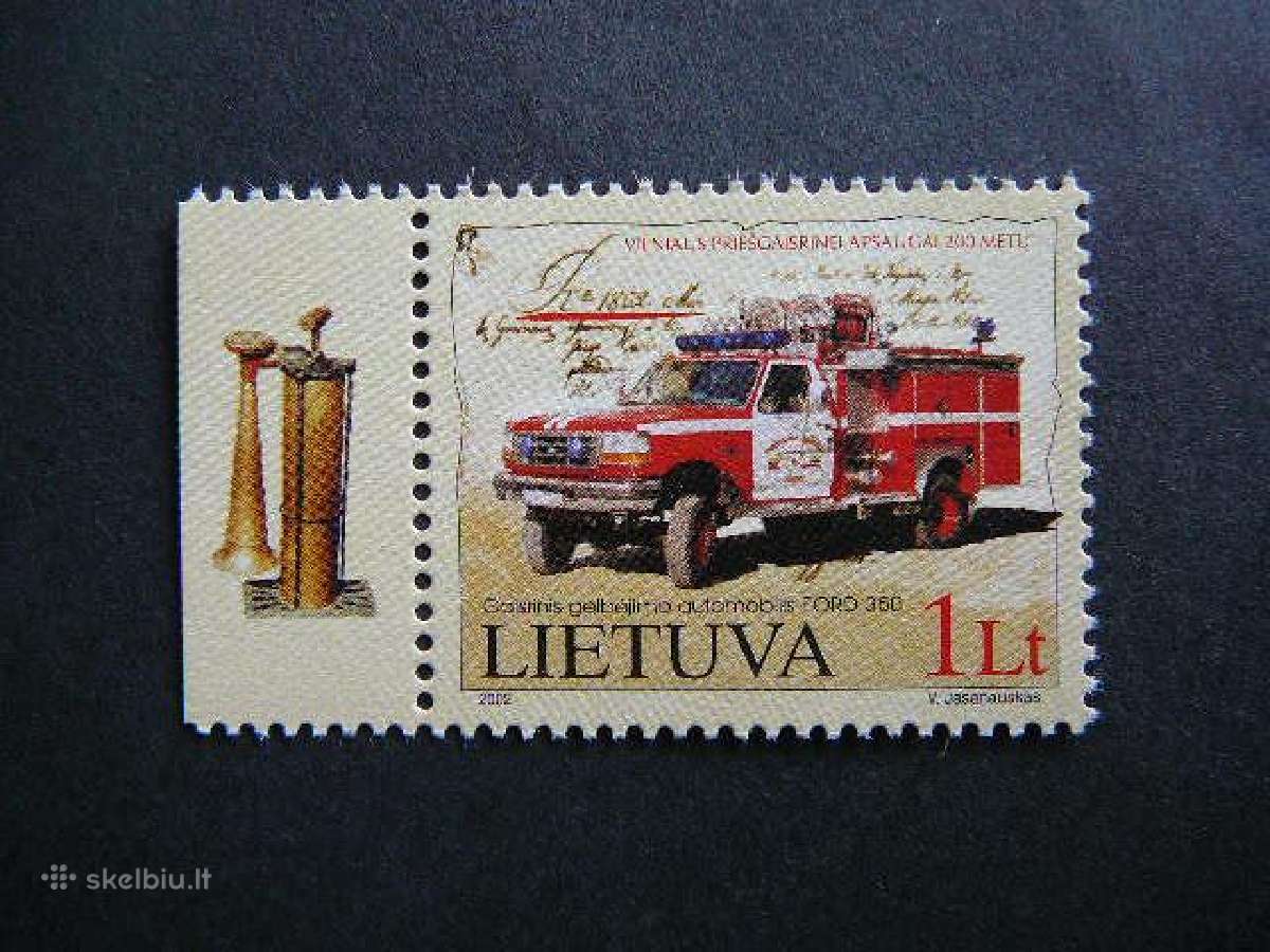 Lietuva 2002 Gaisrines svarus lit793s9