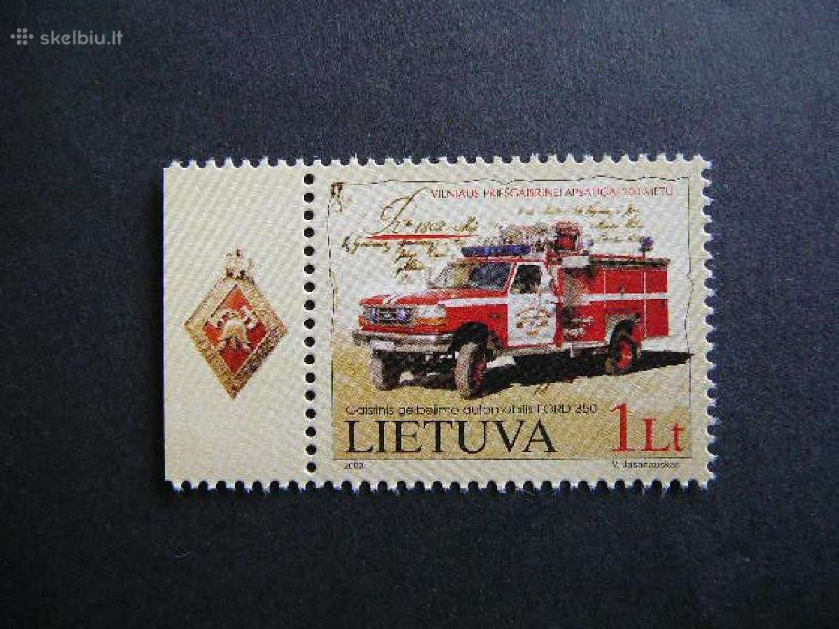Lietuva 2002 Gaisrines svarus lit793s10