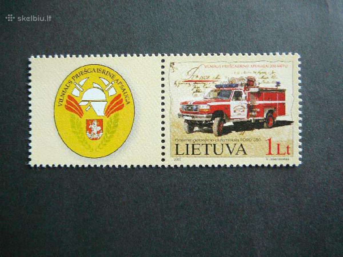Lietuva 2002 Gaisrines svarus lit793s12