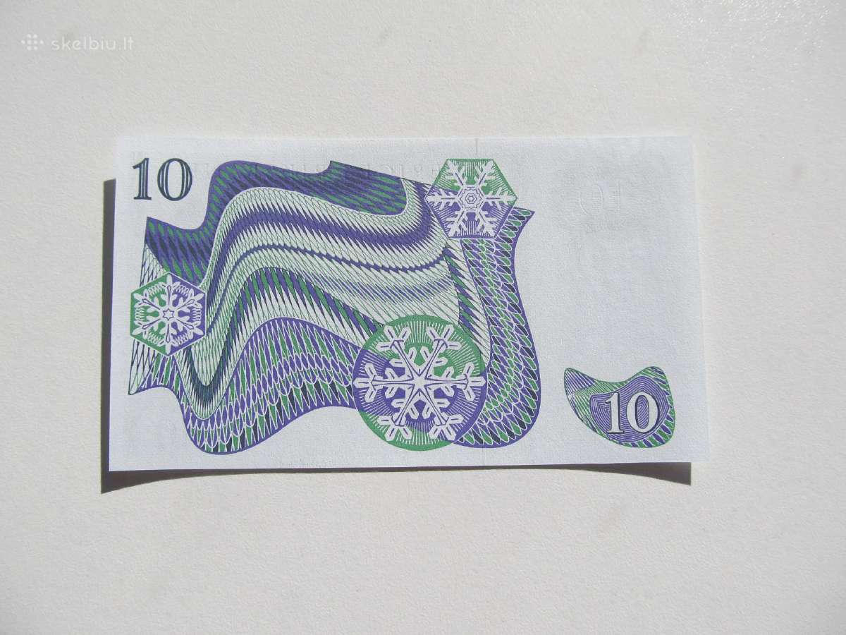 10 kronu , Švedija , 1989 - nuotraukos Nr. 3