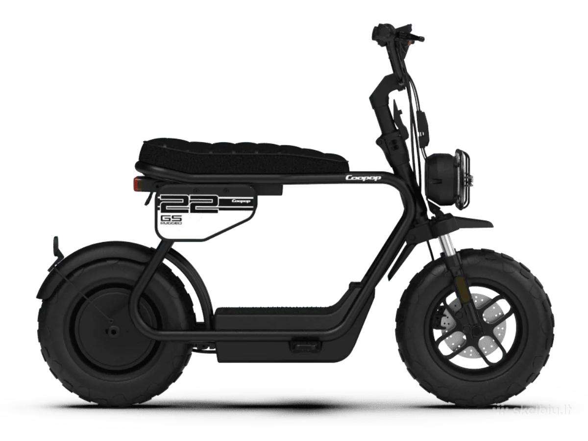 Coopop dragster 2026 1800w elektrinis dviratis - nuotraukos Nr. 23