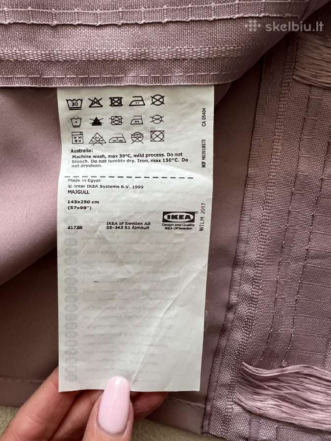 Ikea užuolaidos 2 vnt. - nuotraukos Nr. 7