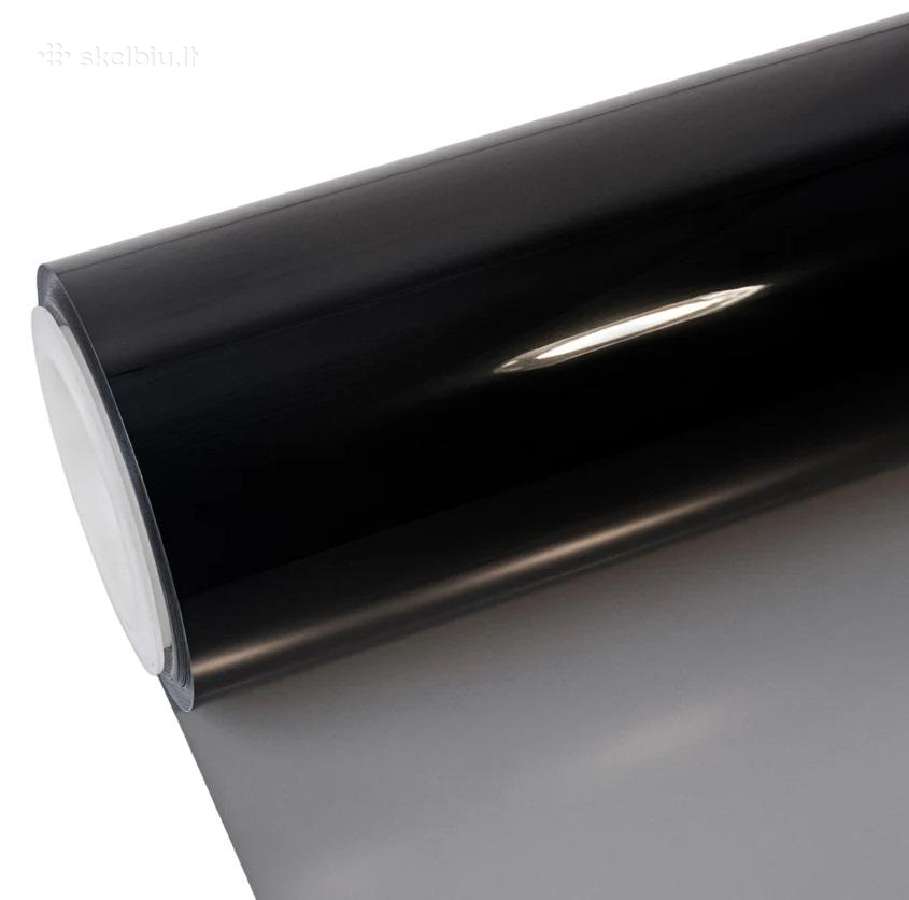 Plėvelė juoda blizgi Piano Black