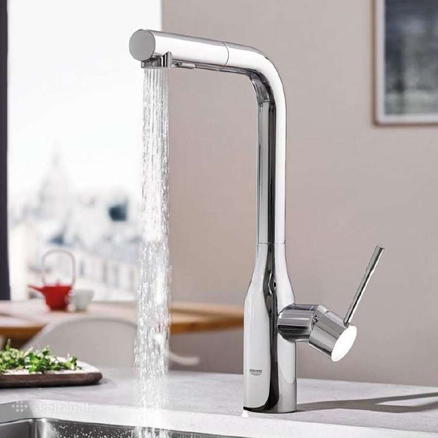 Grohe Virtuvės maišytuvas su ištraukiama žarna