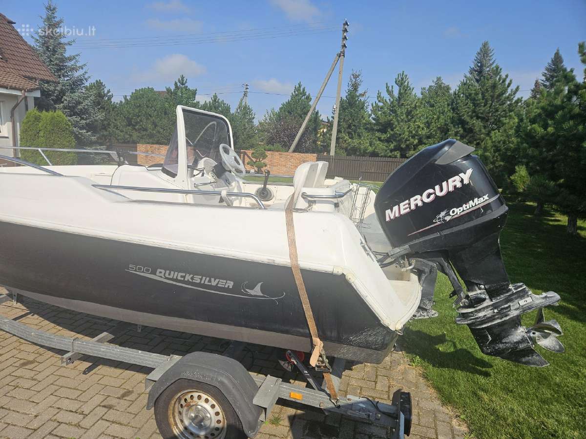 Laivas kateris quicksilver comander 500 - nuotraukos Nr. 3