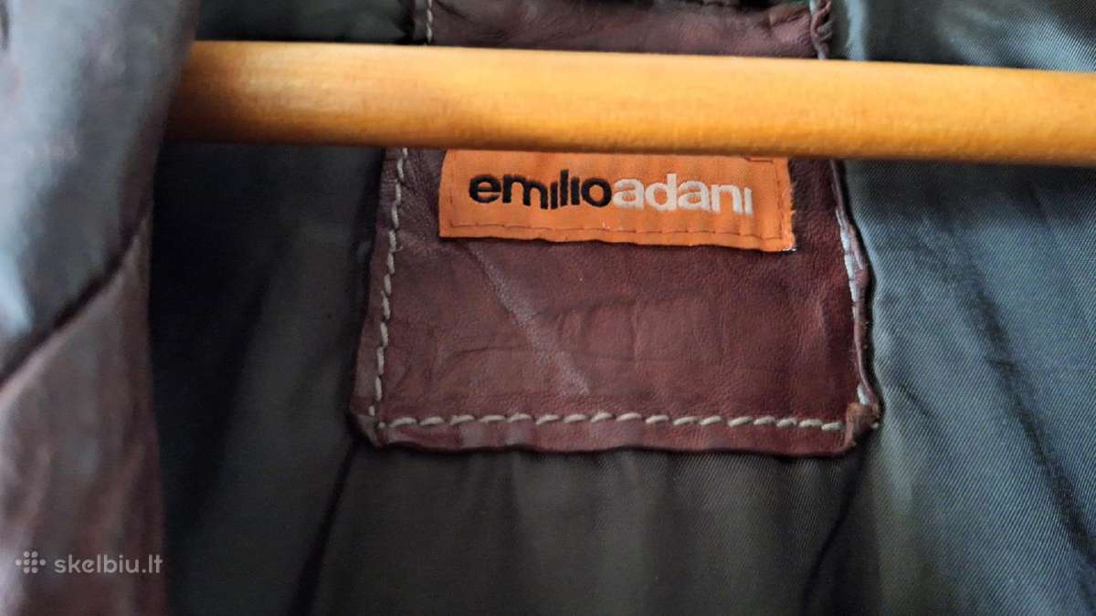Emilio Adani Ėriukos odos striukė Dydis 54 XL - nuotraukos Nr. 6