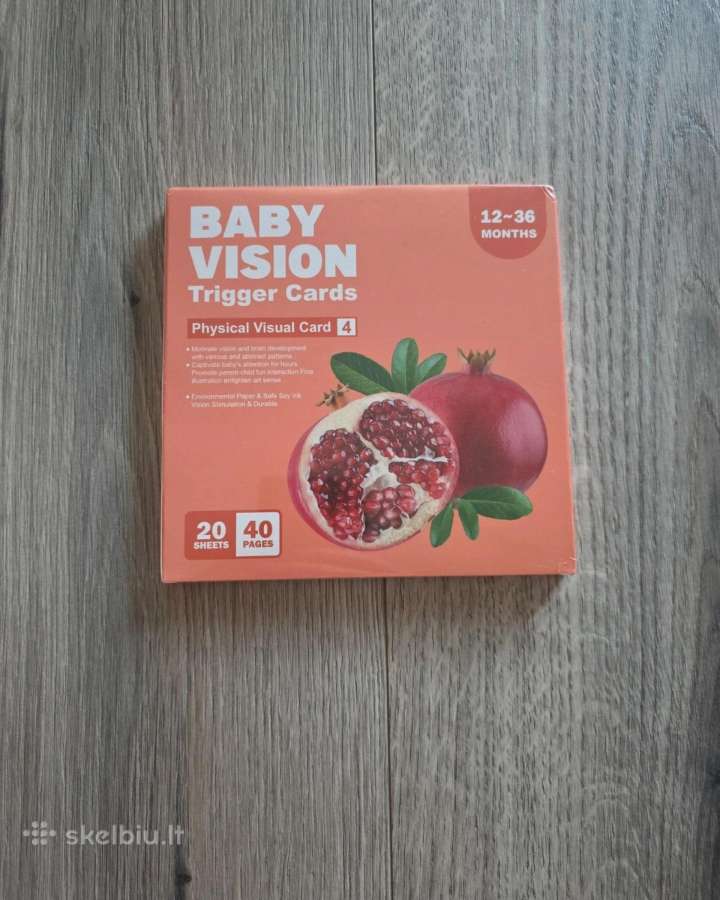 Lavinamosios Kortelės Baby Vision 12-36