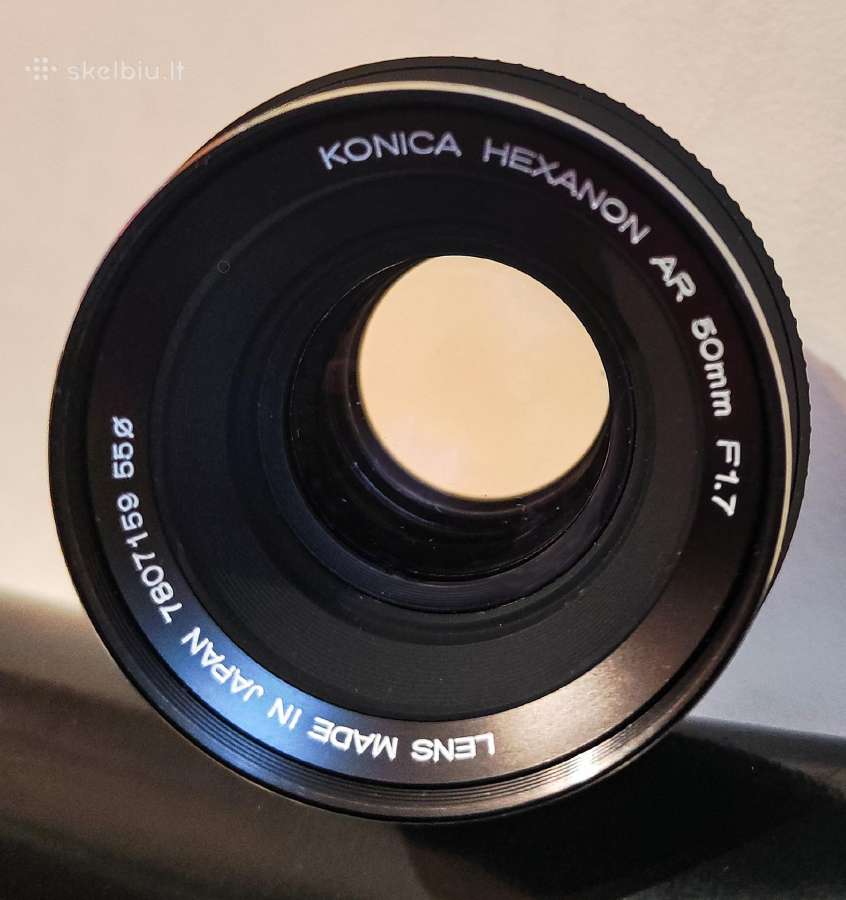 Konica Hexanon Ar 50mm F1.7 Ee . Apžiūrėti Kaune - nuotraukos Nr. 4