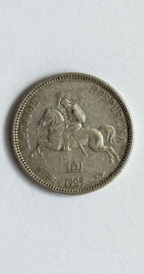 1925 m. 2 litai - nuotraukos Nr. 2