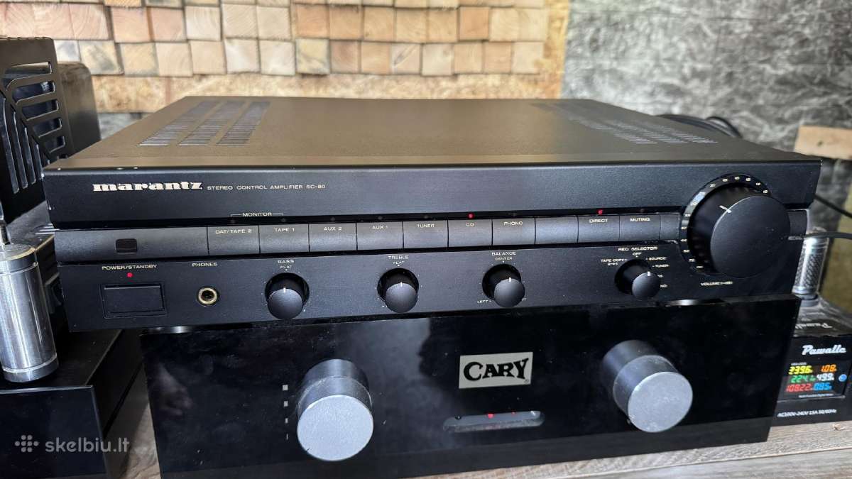 Marantz sc-80 pradinis stiprintuvas