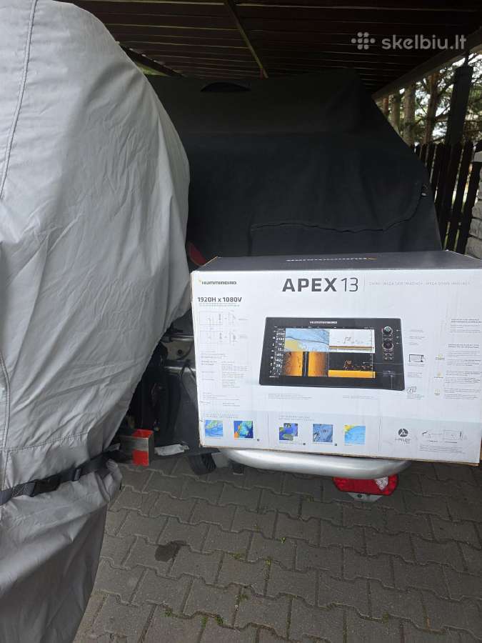 Humminbird Apex 13 Msi+ ir sonaras - nuotraukos Nr. 5