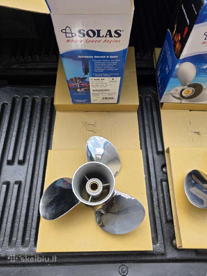 Solas sraigtas ir Maxflex trosai katerio varikliam - nuotraukos Nr. 2