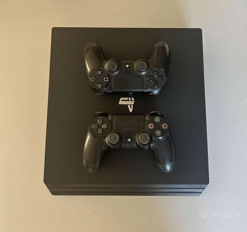 Playstation 4 Pro bei vairas su žaidimais - nuotraukos Nr. 2