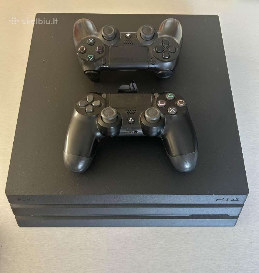Playstation 4 Pro bei vairas su žaidimais - nuotraukos Nr. 3