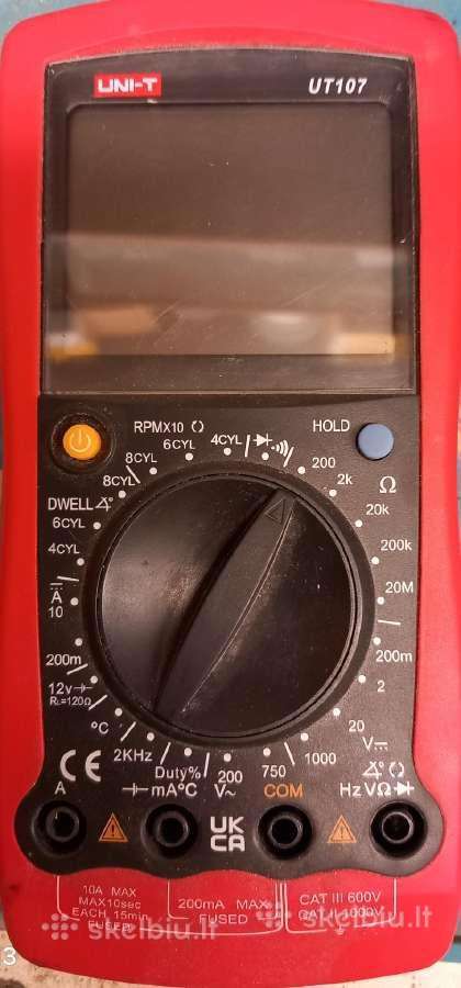 Multimetras Uni-t Ut107 = 20eur