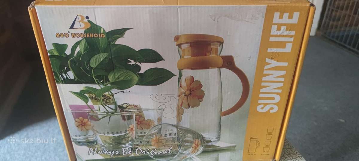 Nauja gertuvė ir 4 stiklinės