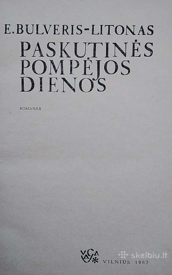 Paskutinės Pompėjos dienos 1967 m - nuotraukos Nr. 2