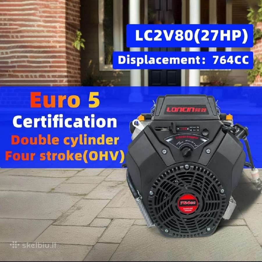 Loncin 2v80fd 27ag 764cc V-twin - nuotraukos Nr. 12