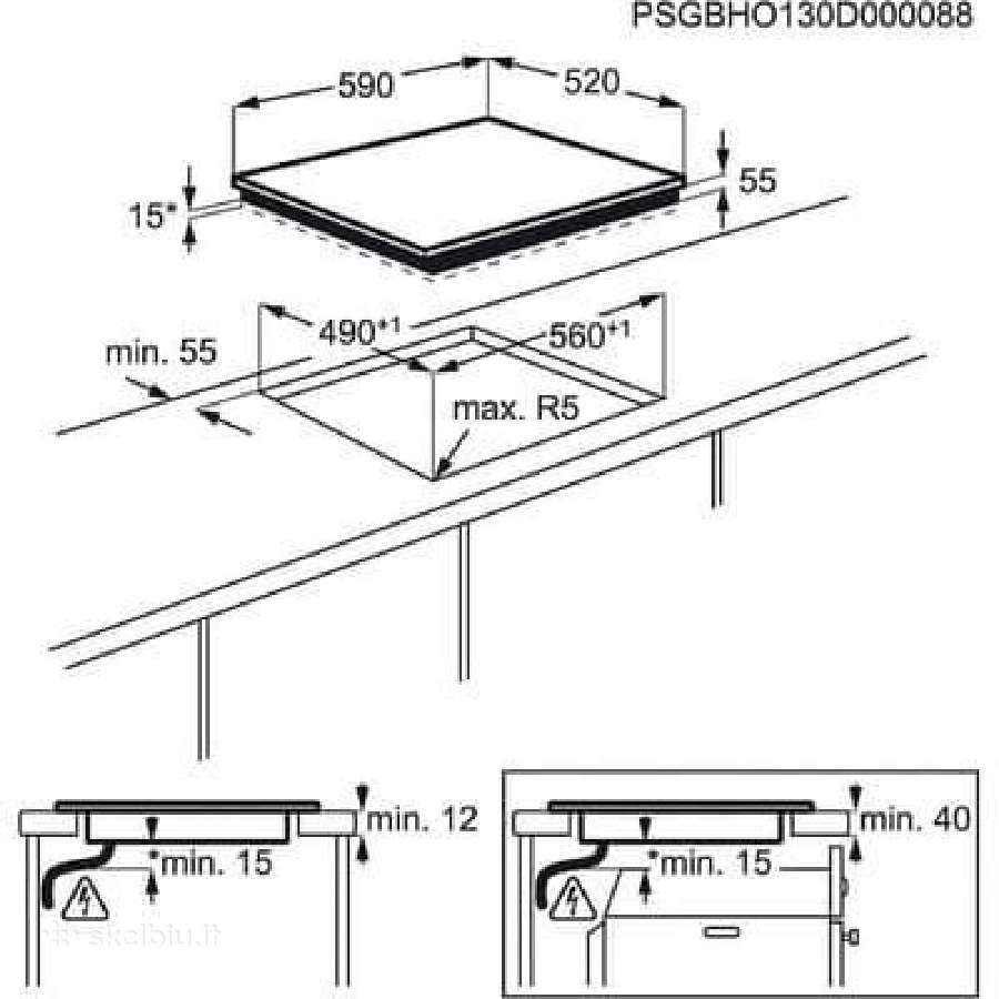 Indukcinė kaitlentė Aeg Electrolux - nuotraukos Nr. 11