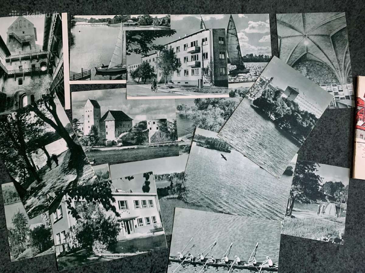 Vintažiniai Atvirukai Trakai 1962m, 12vnt. - nuotraukos Nr. 2