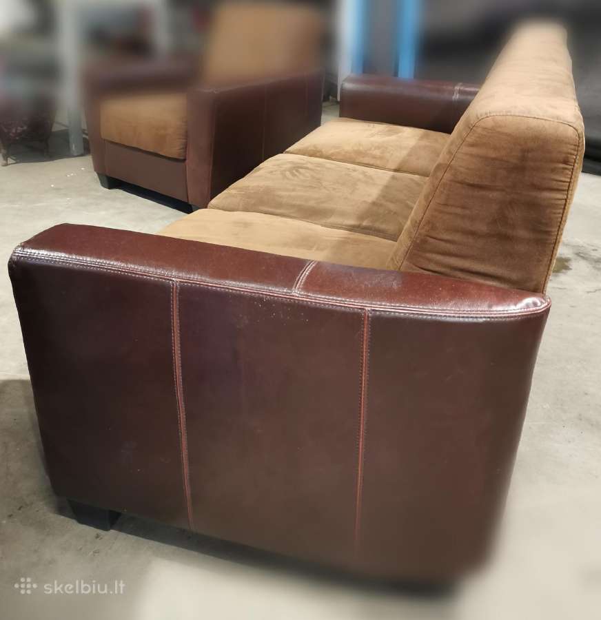 Sofa ir du foteliai - nuotraukos Nr. 2