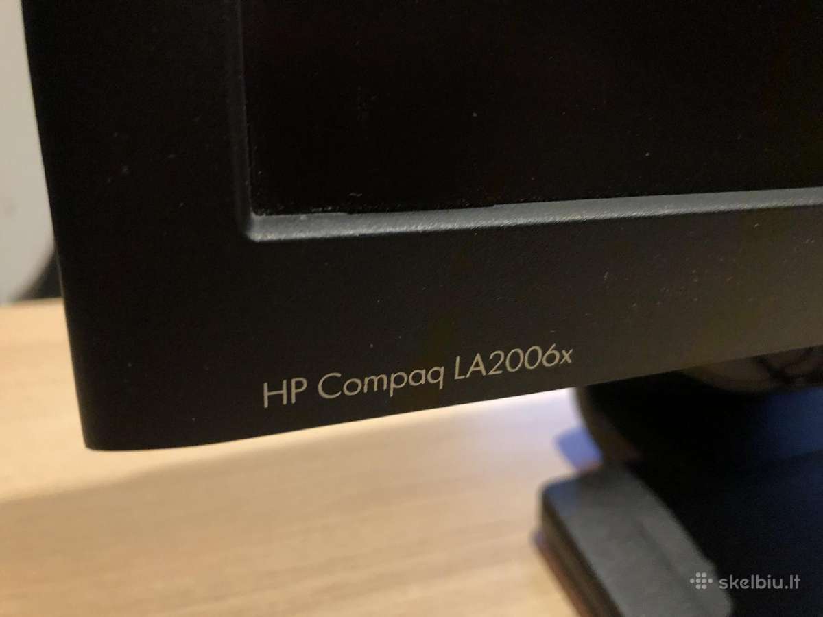 Hq Compaq La2006x monitorius - nuotraukos Nr. 5