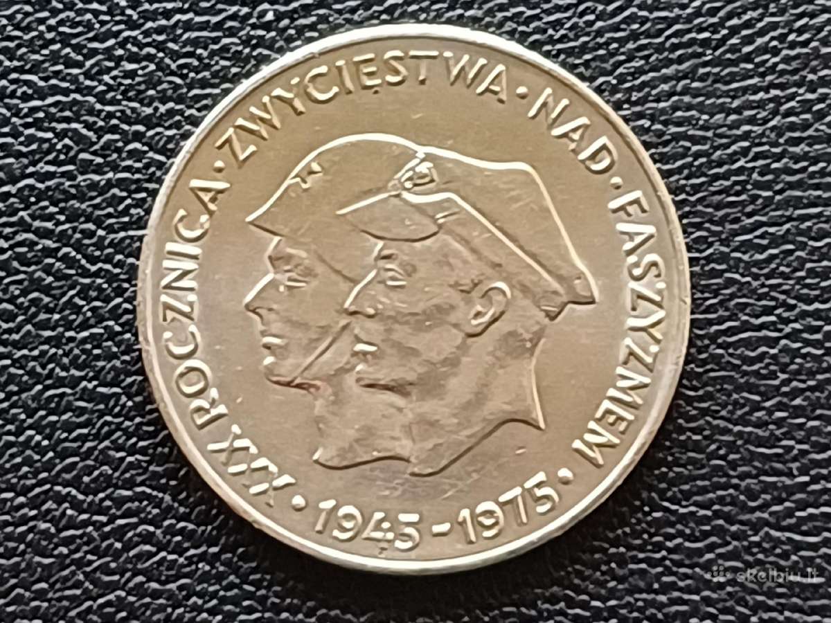 (393) 200 zlotų 1975m. Lenkija 14,47g.
