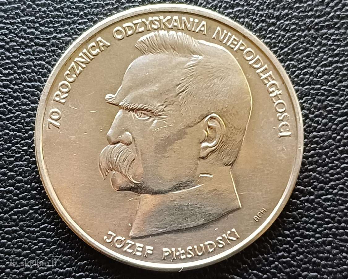 (392) 50000 zlotų 1988m. Lenkija 19,3g.