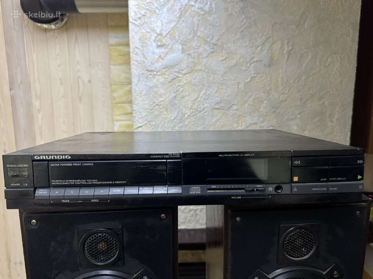 Grundig Cd8400 CD grotuvas