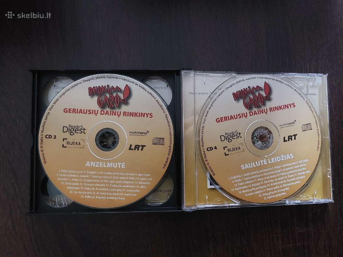 Duokim garo. 4 CD kompaktų rinkinys - nuotraukos Nr. 3