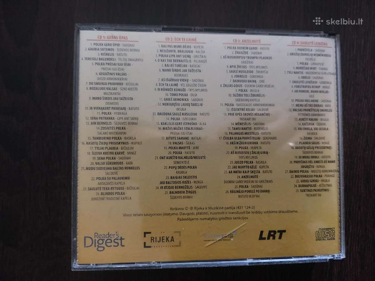 Duokim garo. 4 CD kompaktų rinkinys - nuotraukos Nr. 2
