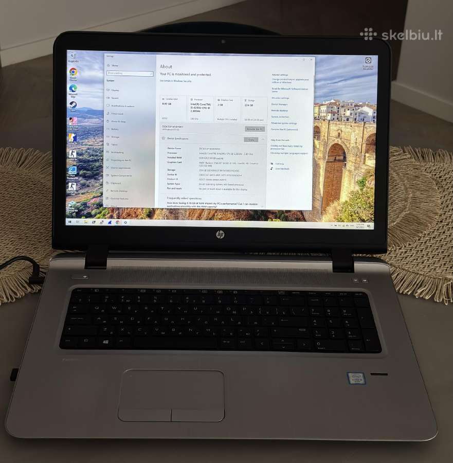 Hp Probook 470 G3 SSD Radeon