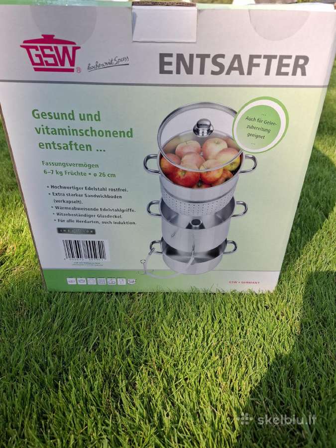 Gsw Garinė sulčiaspaudė "Ensafter"