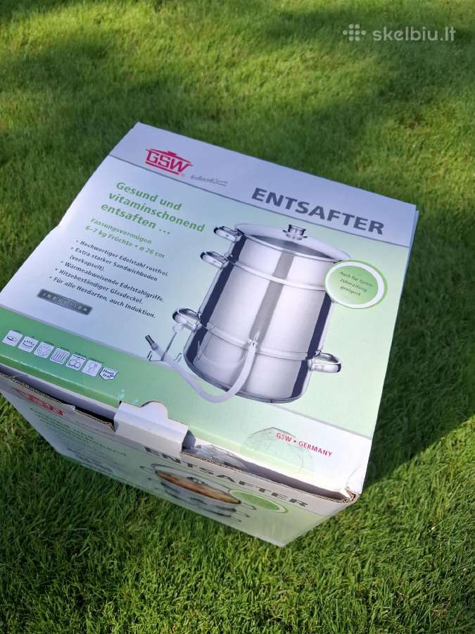 Gsw Garinė sulčiaspaudė "Ensafter" - nuotraukos Nr. 2