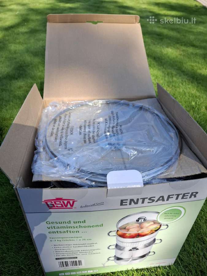 Gsw Garinė sulčiaspaudė "Ensafter" - nuotraukos Nr. 5