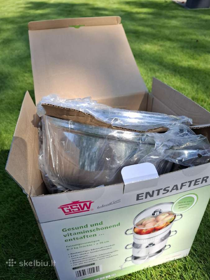 Gsw Garinė sulčiaspaudė "Ensafter" - nuotraukos Nr. 6