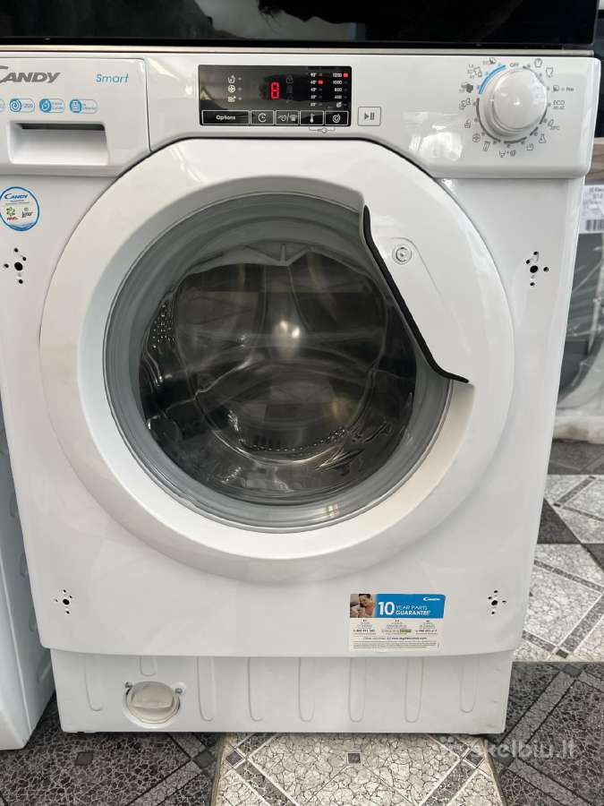 Įmontuojama skalbimo mašina Candy Cbw27d1e-s, 7kg