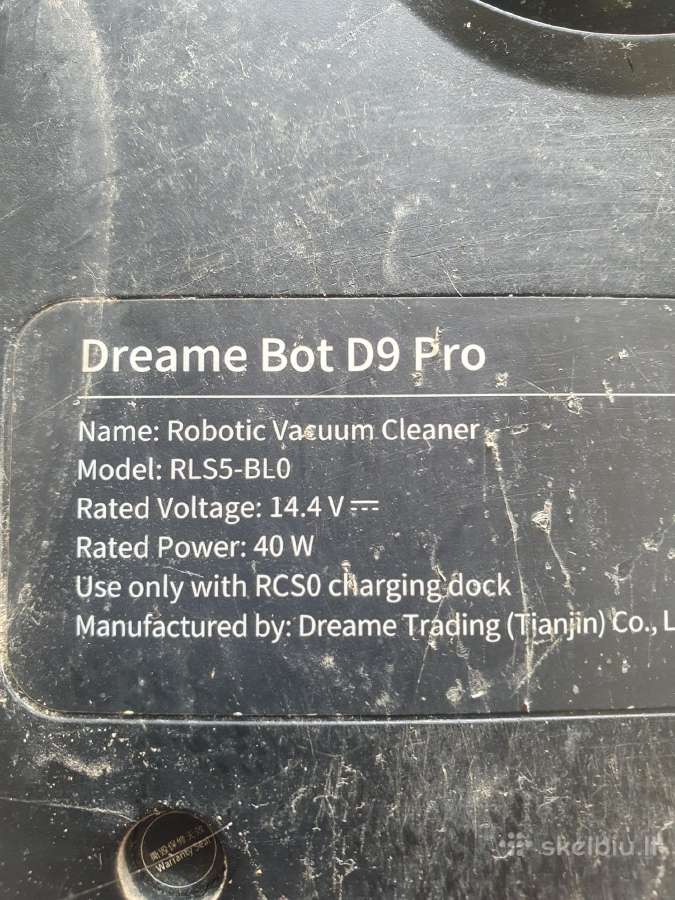 Parduodu sugedusi siurblirobota mi dream bot d9pro - nuotraukos Nr. 2