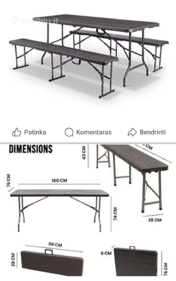 Lauko baldai - nuotraukos Nr. 5