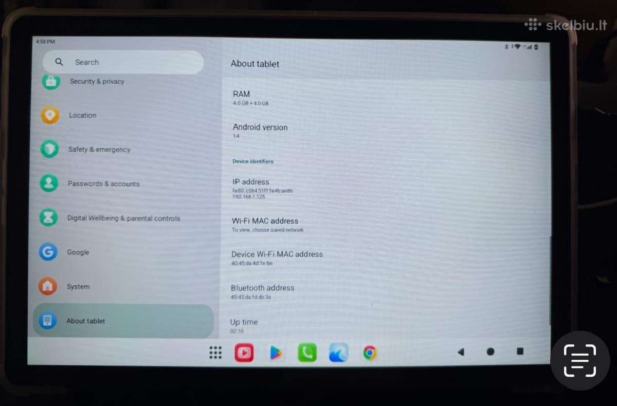 Geras alldocube iplay60 lite tablet - nuotraukos Nr. 2