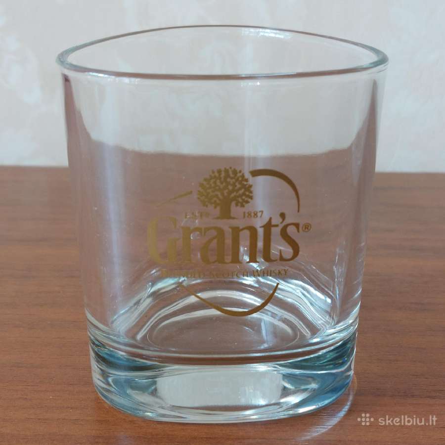 Viskio taurės / Whiskey glasses " Grant's " - nuotraukos Nr. 8