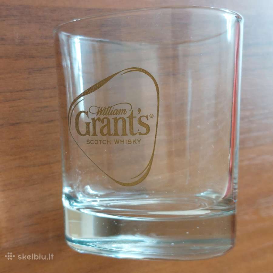 Viskio taurės / Whiskey glasses " Grant's " - nuotraukos Nr. 13